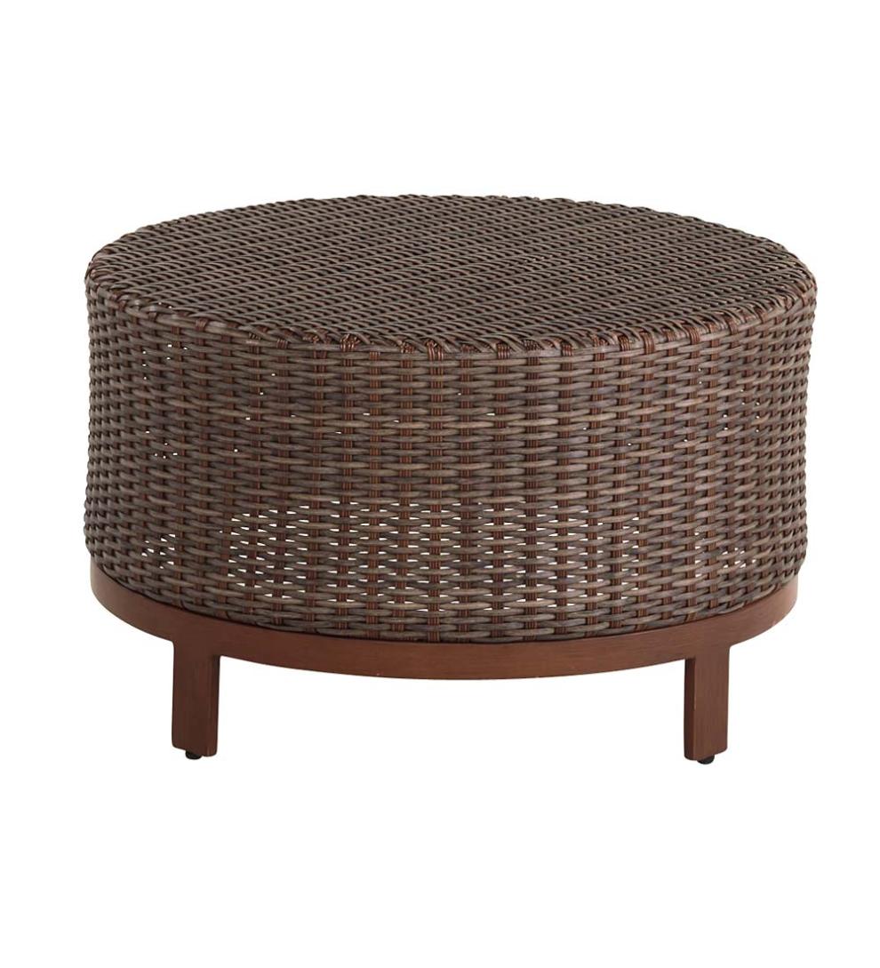 Plow & Hearth Outdoor Wicker Outdoor Living Urbanna Premium Wicker Collection With Luxury Cushions