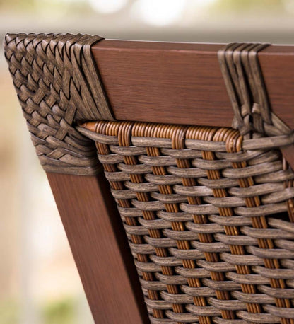 Plow & Hearth Outdoor Wicker Outdoor Living Urbanna Premium Wicker Collection With Luxury Cushions