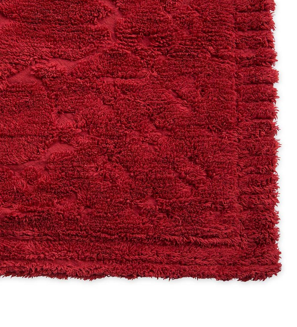 Plow & Hearth Quilts & Bedspreads Indoor Living Juliet Tufted Cotton Chenille Bedding