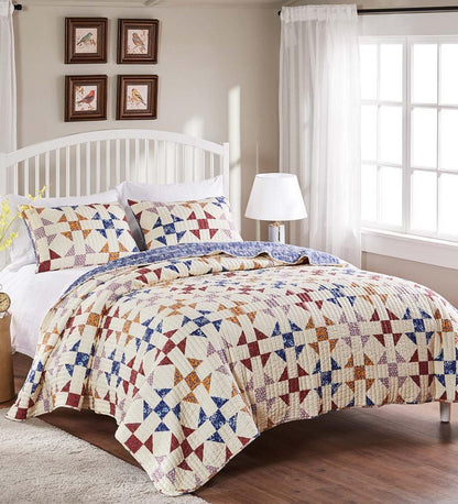 Plow & Hearth Quilts & Bedspreads Indoor Living Savannah Quilt Set