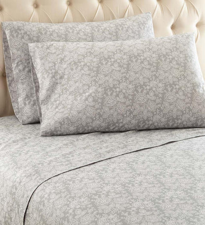 Plow & Hearth Sheets Indoor Living Enchantment Micro Flannel Sheet Set