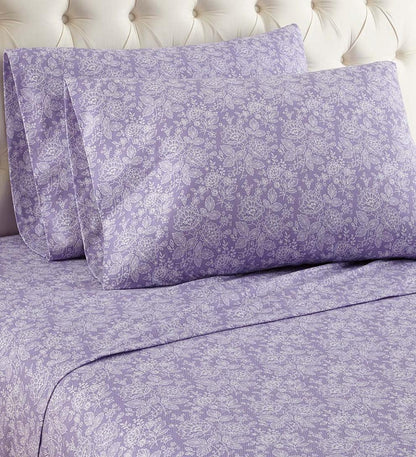 Plow & Hearth Sheets Indoor Living Enchantment Micro Flannel Sheet Set