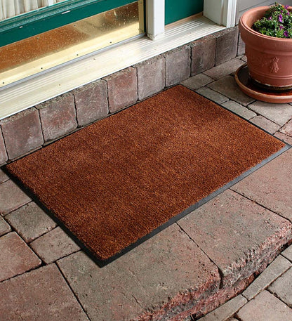 Plow & Hearth Small Accent Rugs Indoor Living Dirt Stopper Supreme Door Mat