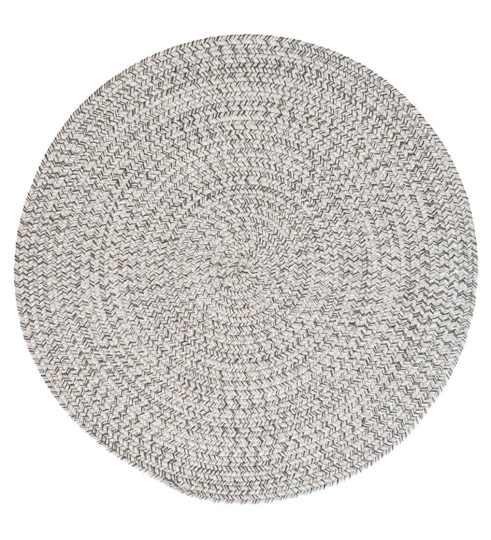 Plow & Hearth Small Accent Rugs Indoor Living Indoor/Outdoor Oval Pine Creek Braided Polypropylene Rug