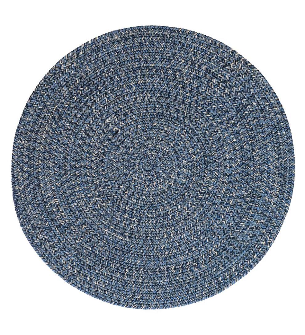 Plow & Hearth Small Accent Rugs Indoor Living Indoor/Outdoor Oval Pine Creek Braided Polypropylene Rug