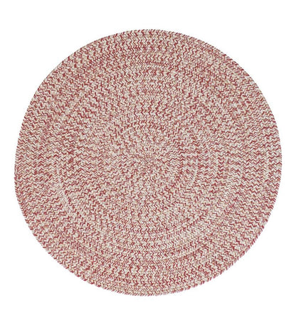 Plow & Hearth Small Accent Rugs Indoor Living Indoor/Outdoor Oval Pine Creek Braided Polypropylene Rug
