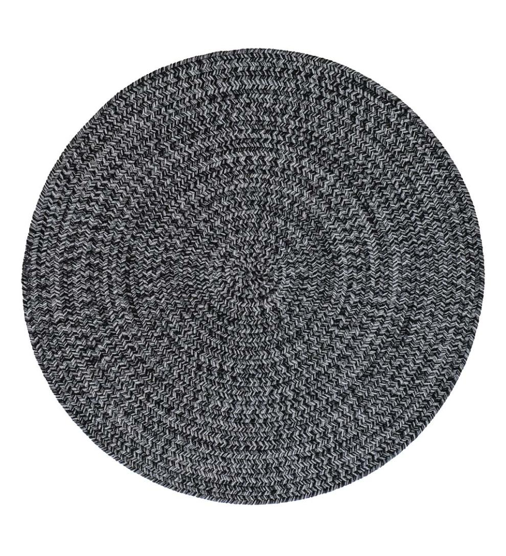 Plow & Hearth Small Accent Rugs Indoor Living Indoor/Outdoor Oval Pine Creek Braided Polypropylene Rug