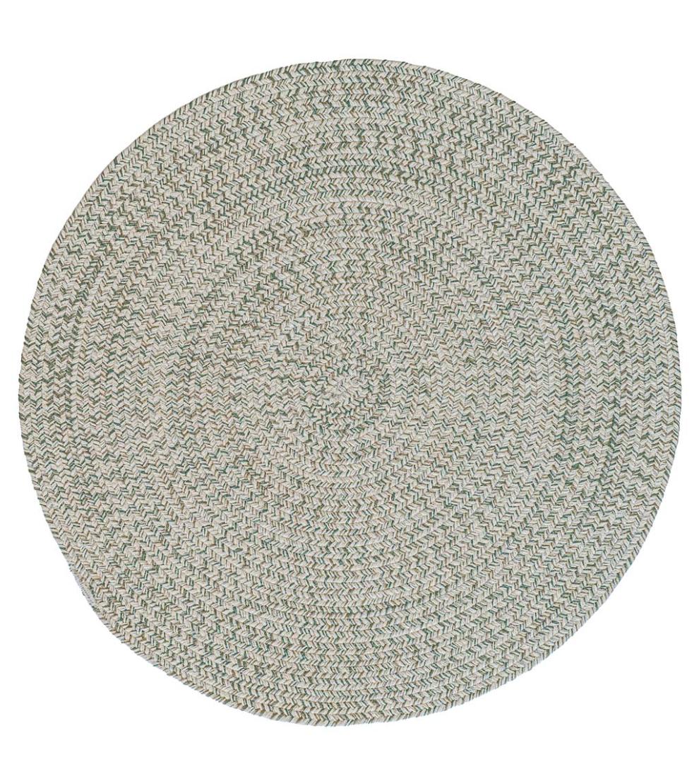 Plow & Hearth Small Accent Rugs Indoor Living Indoor/Outdoor Oval Pine Creek Braided Polypropylene Rug