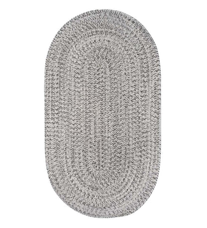 Plow & Hearth Small Accent Rugs Indoor Living Indoor/Outdoor Oval Pine Creek Braided Polypropylene Rug