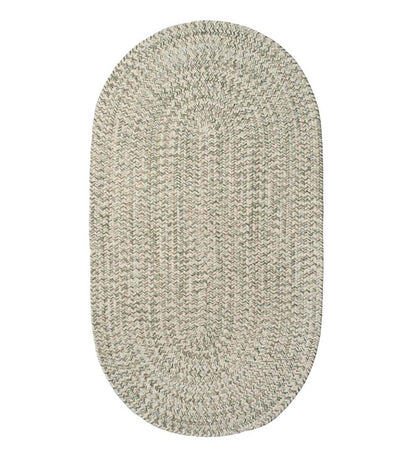 Plow & Hearth Small Accent Rugs Indoor Living Indoor/Outdoor Oval Pine Creek Braided Polypropylene Rug