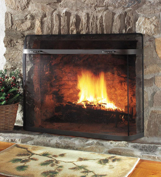 Plow & Hearth Spark Guards Fireplace & Hearth Spark Guard