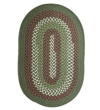 Plow & Hearth Stair Treads & Rug Pads Indoor Living Country Classic Braided Polypropylene Rugs