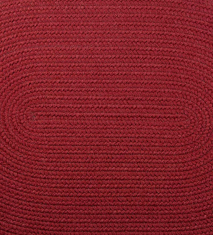 Plow & Hearth Stair Treads & Rug Pads Indoor Living Indoor/Outdoor Braided Polypro Roanoke Stair Tread - Black Multi