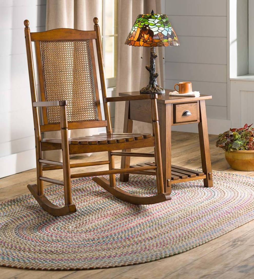Plow & Hearth Synthetic Rugs Indoor Living Afton Mountain Indoor/Outdoor Polypropylene Braided Rugs