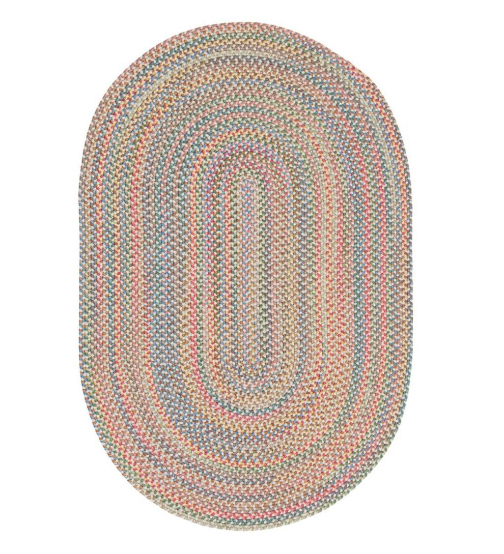 Plow & Hearth Synthetic Rugs Indoor Living Afton Mountain Indoor/Outdoor Polypropylene Braided Rugs