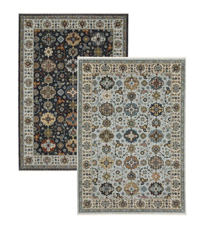 Plow & Hearth Synthetic Rugs Indoor Living Alexandria Traditional Polyester Rug
