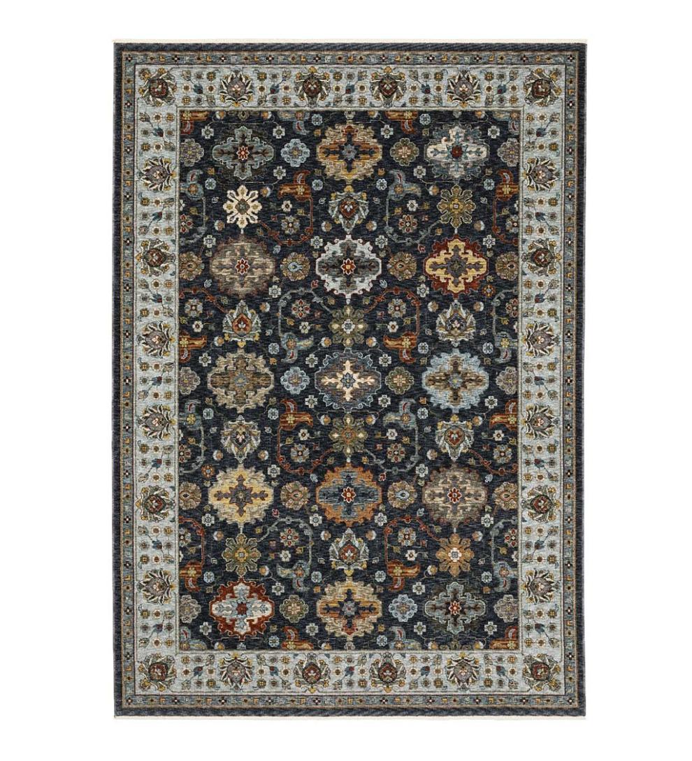 Plow & Hearth Synthetic Rugs Indoor Living Alexandria Traditional Polyester Rug