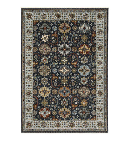 Plow & Hearth Synthetic Rugs Indoor Living Alexandria Traditional Polyester Rug