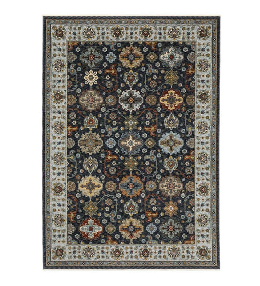 Plow & Hearth Synthetic Rugs Indoor Living Alexandria Traditional Polyester Rug