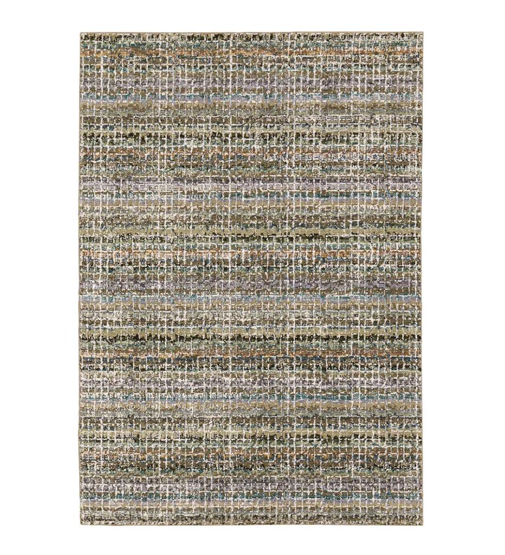 Plow & Hearth Synthetic Rugs Indoor Living Ashland Colorcast Synthetic Blend Indoor Rug