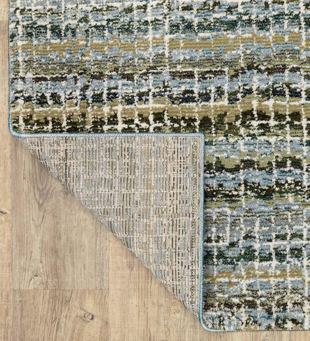 Plow & Hearth Synthetic Rugs Indoor Living Ashland Colorcast Synthetic Blend Indoor Rug