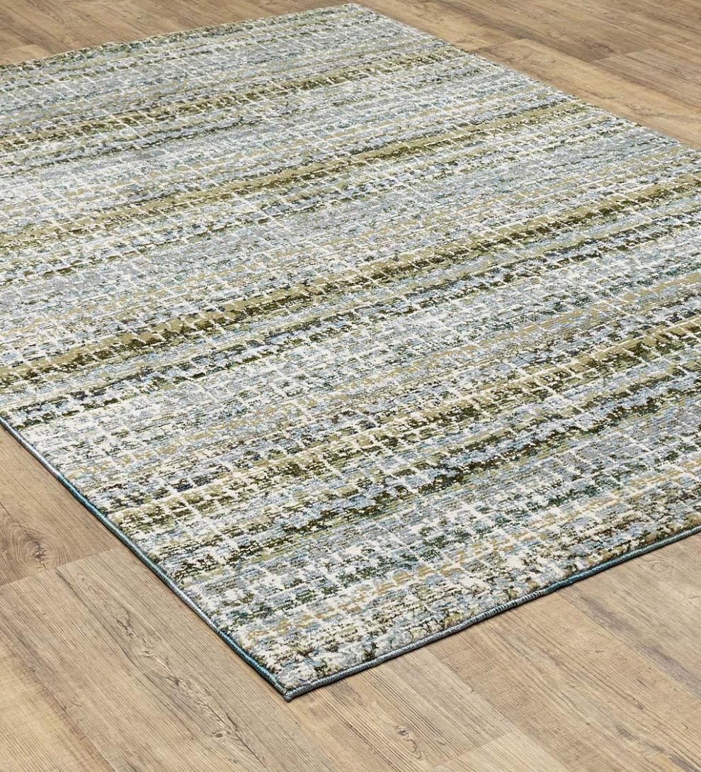 Plow & Hearth Synthetic Rugs Indoor Living Ashland Colorcast Synthetic Blend Indoor Rug