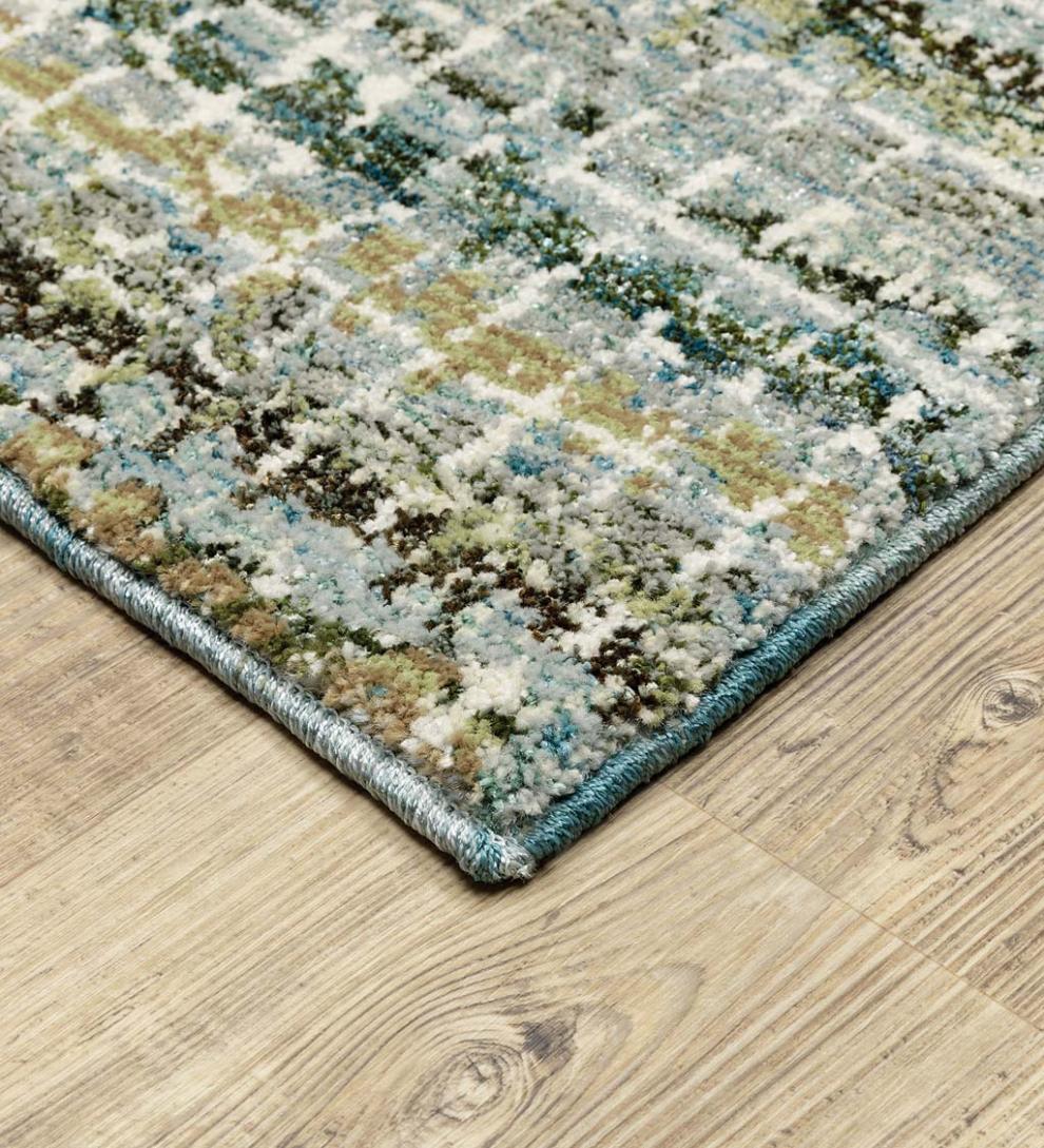 Plow & Hearth Synthetic Rugs Indoor Living Ashland Colorcast Synthetic Blend Indoor Rug
