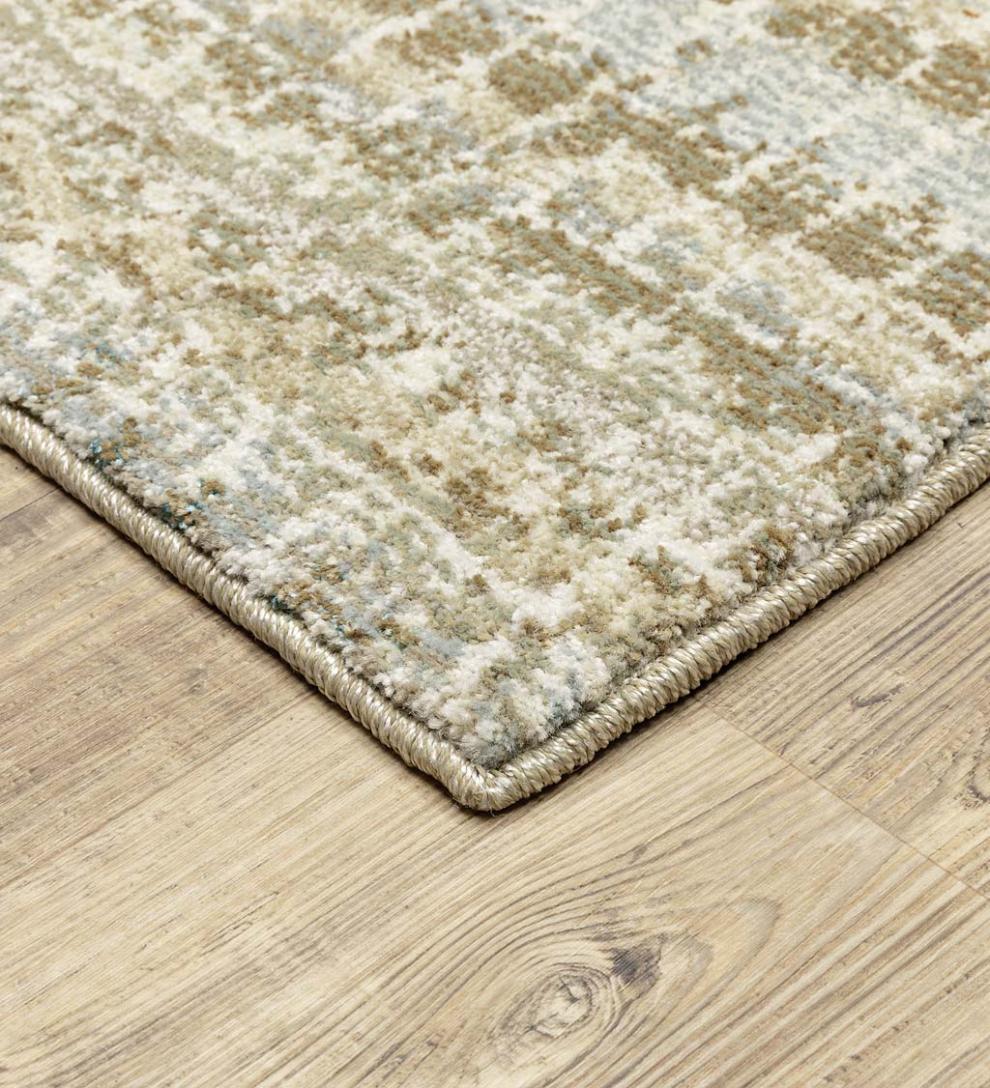 Plow & Hearth Synthetic Rugs Indoor Living Ashland Colorcast Synthetic Blend Indoor Rug