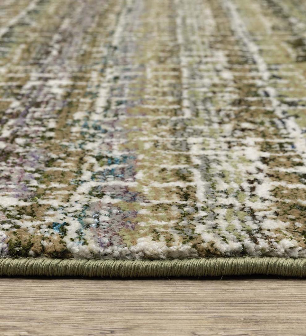 Plow & Hearth Synthetic Rugs Indoor Living Ashland Colorcast Synthetic Blend Indoor Rug