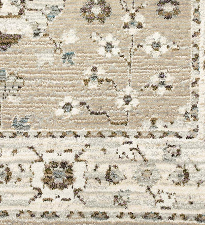 Plow & Hearth Synthetic Rugs Indoor Living Ashland Daybreak Synthetic Blend Indoor Border Rug