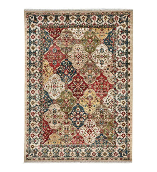 Plow & Hearth Synthetic Rugs Indoor Living Chelsea Panel Polypropylene Rug