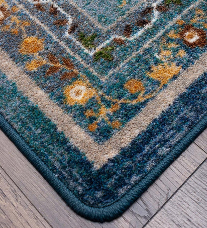 Plow & Hearth Synthetic Rugs Indoor Living Grafton Folk Art Endurastran Rug