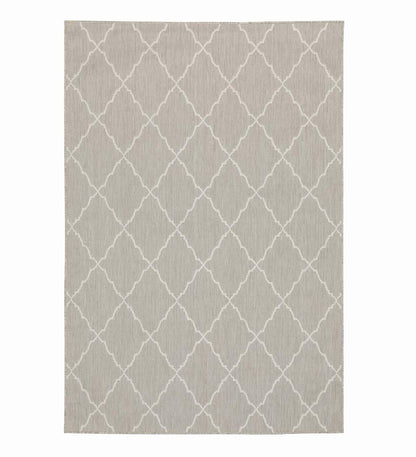 Plow & Hearth Synthetic Rugs Indoor Living Hamilton Latticework Indoor/Outdoor Rug