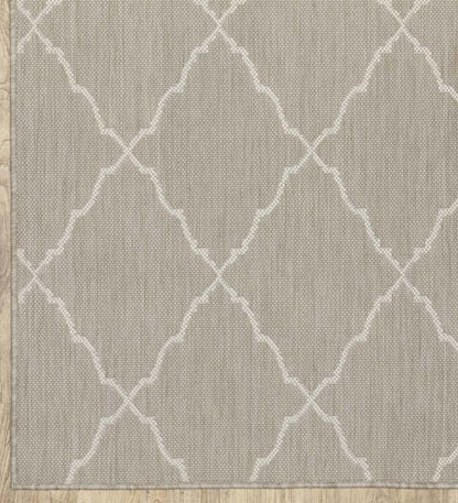 Plow & Hearth Synthetic Rugs Indoor Living Hamilton Latticework Indoor/Outdoor Rug