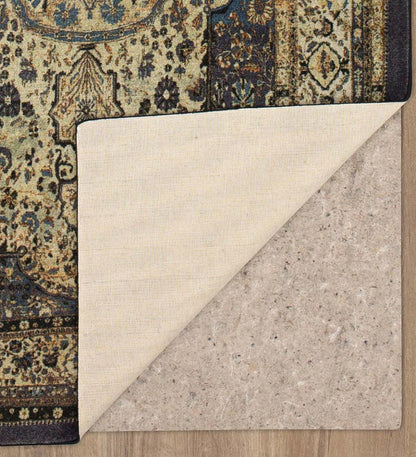 Plow & Hearth Synthetic Rugs Indoor Living Heirloom Shiraz Easy Care Smartstrand Rug