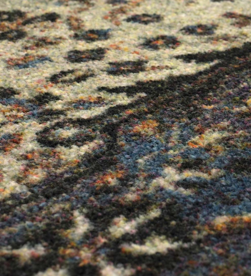 Plow & Hearth Synthetic Rugs Indoor Living Heirloom Shiraz Easy Care Smartstrand Rug