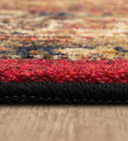 Plow & Hearth Synthetic Rugs Indoor Living Heirloom Shiraz Easy Care Smartstrand Rug
