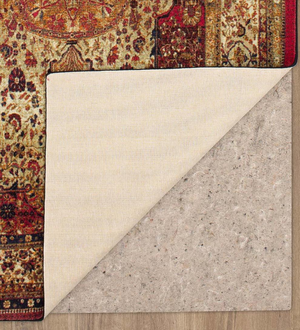 Plow & Hearth Synthetic Rugs Indoor Living Heirloom Shiraz Easy Care Smartstrand Rug