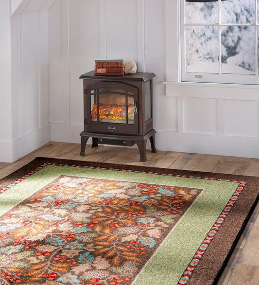 Plow & Hearth Synthetic Rugs Indoor Living Hickory Hill Edurastran Area Rug