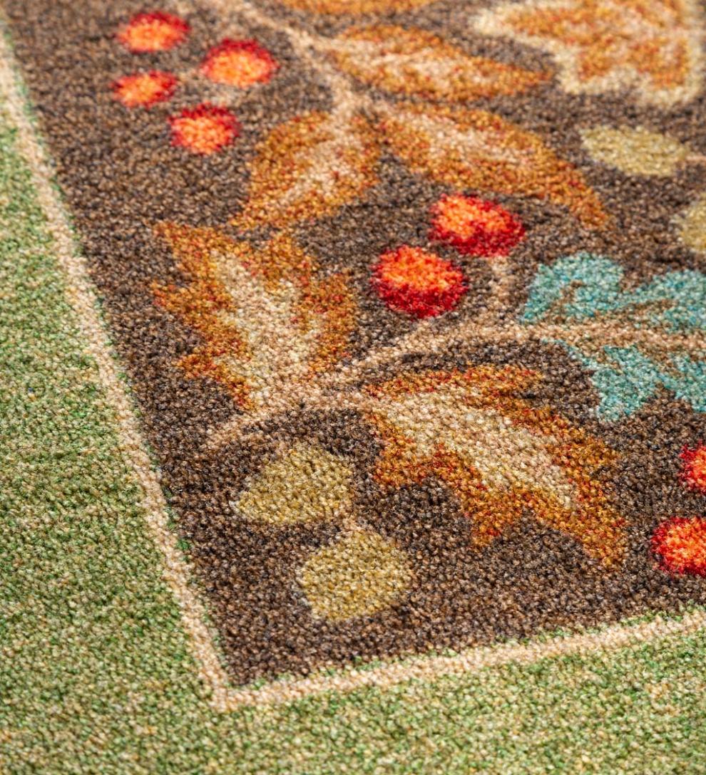 Plow & Hearth Synthetic Rugs Indoor Living Hickory Hill Edurastran Area Rug