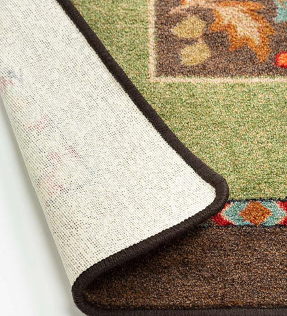 Plow & Hearth Synthetic Rugs Indoor Living Hickory Hill Edurastran Area Rug