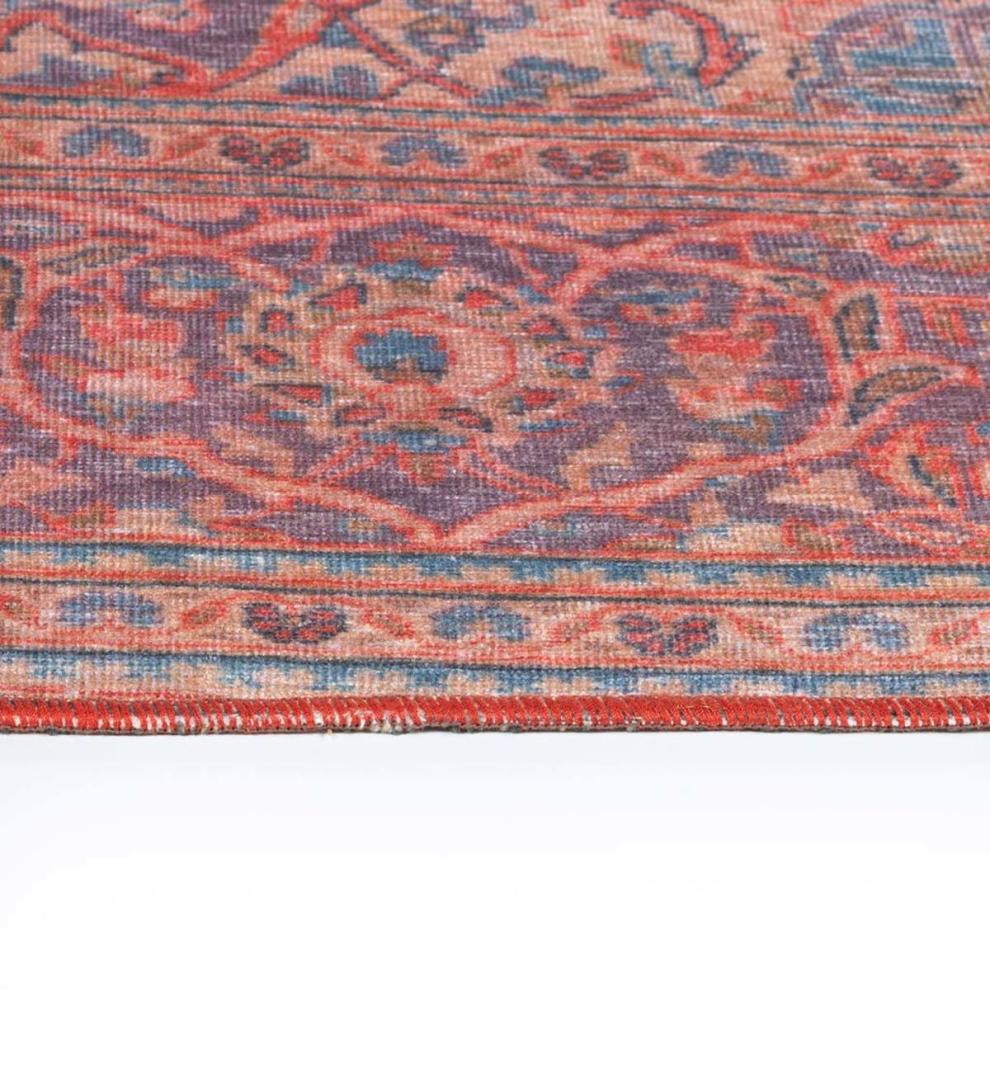 Plow & Hearth Synthetic Rugs Indoor Living Indoor/Outdoor Berkley Tapestry Polyester Rug