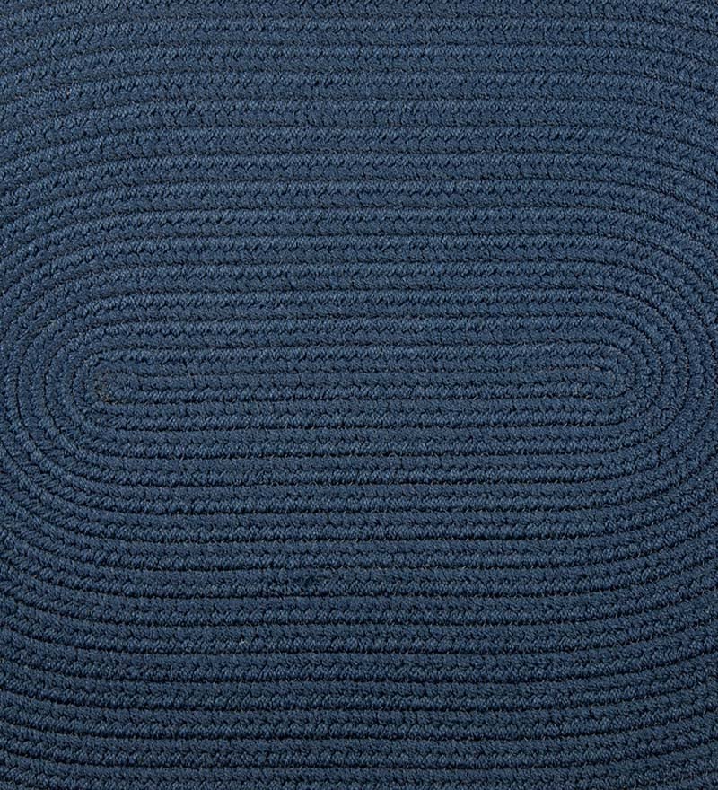 Plow & Hearth Synthetic Rugs Indoor Living Indoor/Outdoor Braided Polypro Roanoke Rug, Made In Usa