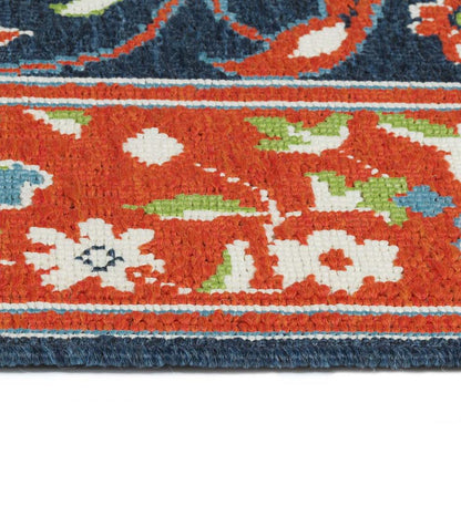 Plow & Hearth Synthetic Rugs Indoor Living Indoor/Outdoor Brunswick Border Polypropylene Rug