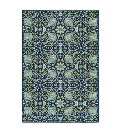 Plow & Hearth Synthetic Rugs Indoor Living Indoor/Outdoor Brunswick Garden Polypropylene Rug