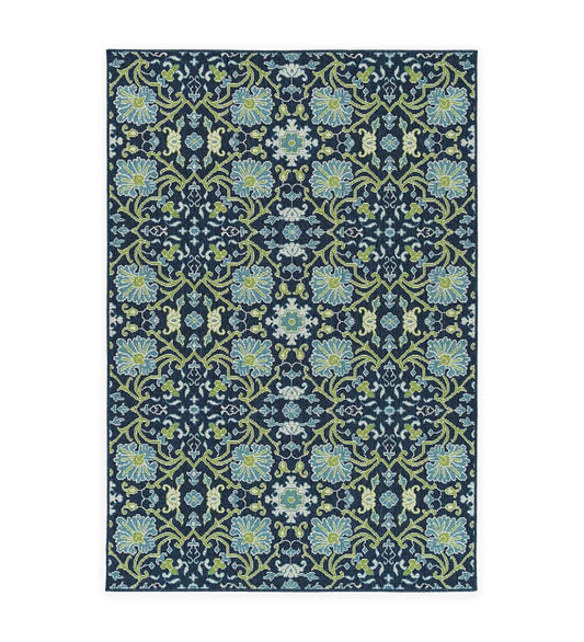 Plow & Hearth Synthetic Rugs Indoor Living Indoor/Outdoor Brunswick Garden Polypropylene Rug