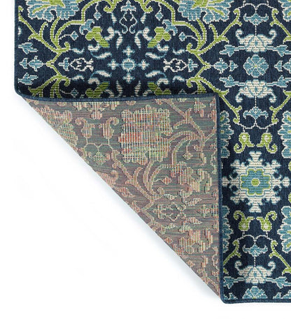 Plow & Hearth Synthetic Rugs Indoor Living Indoor/Outdoor Brunswick Garden Polypropylene Rug