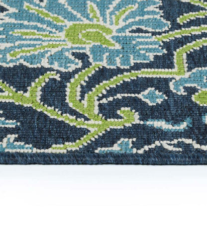 Plow & Hearth Synthetic Rugs Indoor Living Indoor/Outdoor Brunswick Garden Polypropylene Rug