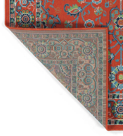 Plow & Hearth Synthetic Rugs Indoor Living Indoor/Outdoor Brunswick Spice Polypropylene Rug