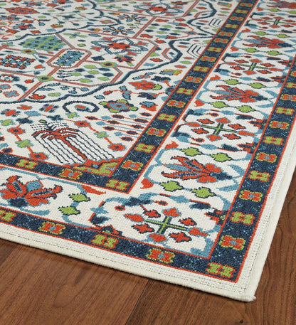 Plow & Hearth Synthetic Rugs Indoor Living Indoor/Outdoor Brunswick Tapestry Polypropylene Rug